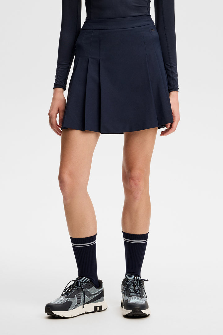 J.Lindeberg Women's Alesia Skirt - NAVY