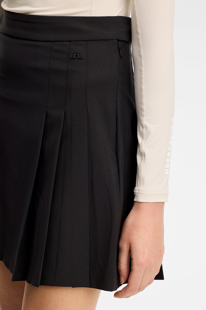 J.Lindeberg Women's Alesia Skirt - BLACK