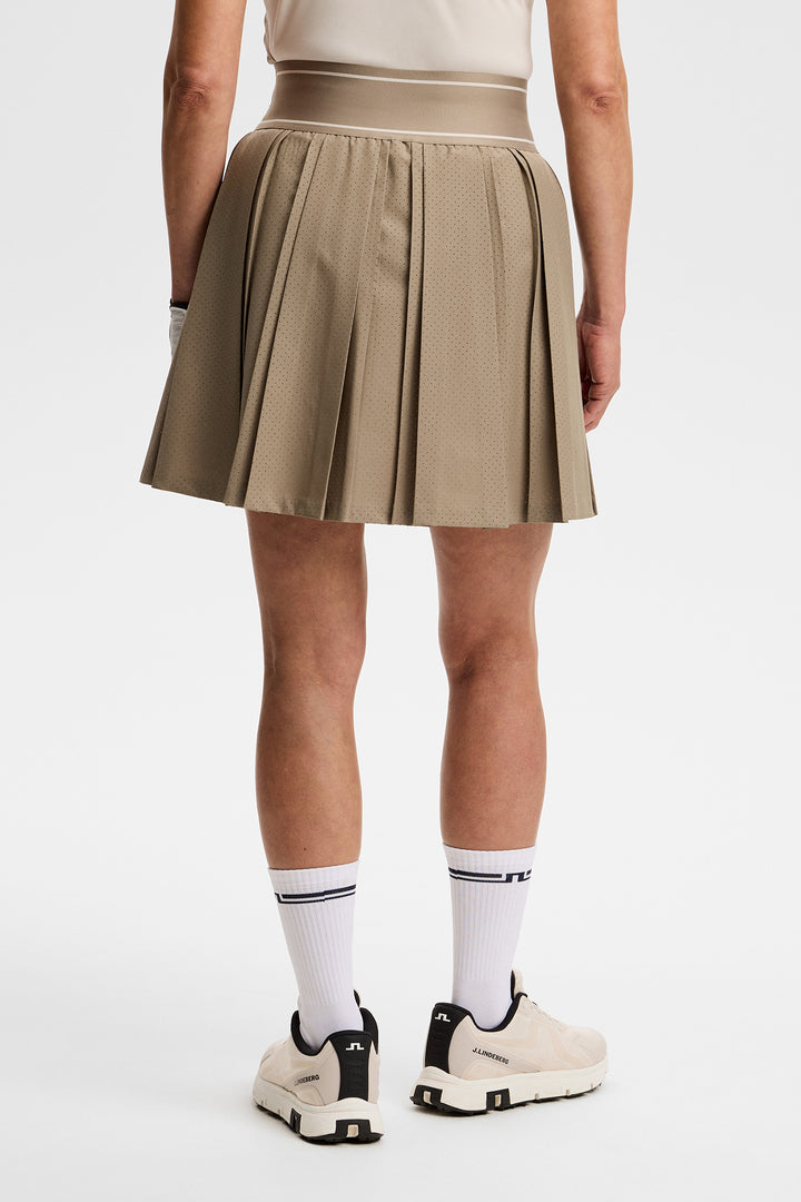 J.Lindeberg Women's Cheryl Skirt - BRINDLE