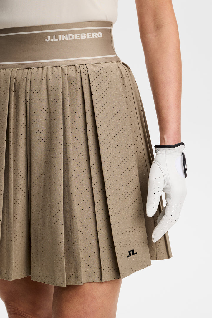 J.Lindeberg Women's Cheryl Skirt - BRINDLE
