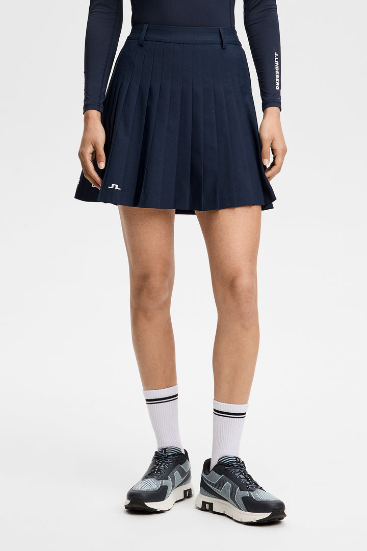 J.Lindeberg Women's Nadia Skirt - NAVY