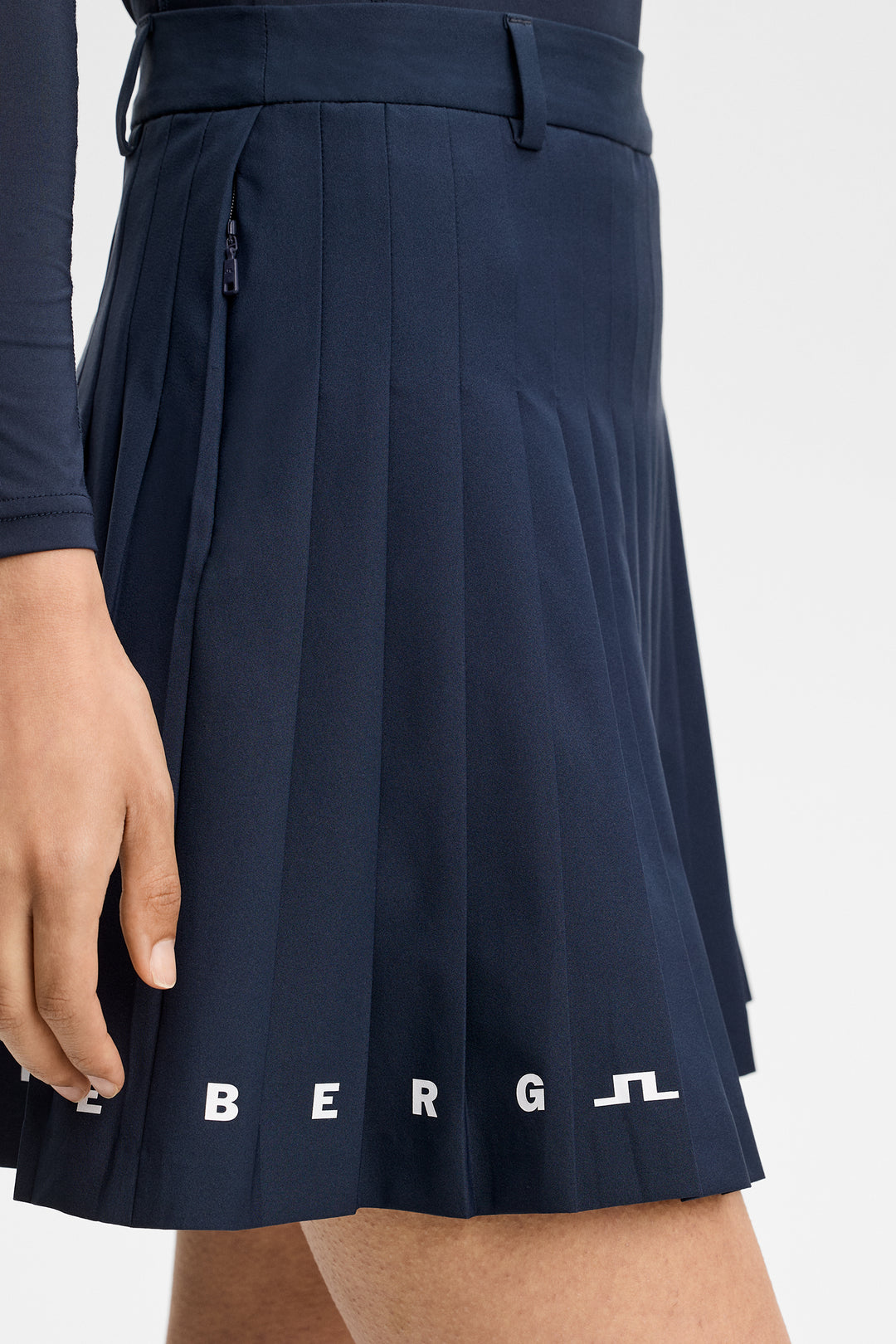 J.Lindeberg Women's Nadia Skirt - NAVY