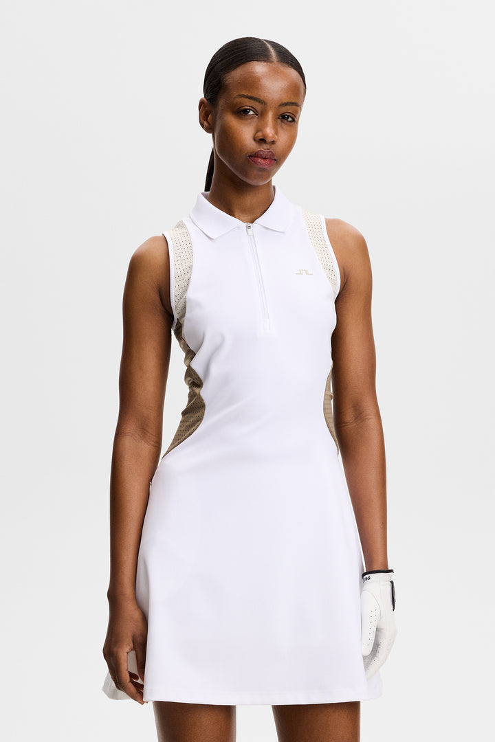 J.Lindeberg Women's Krissi Dress - WHITE