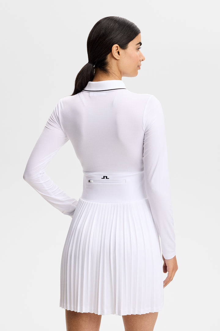 J.Lindeberg Women's Sari Dress - WHITE