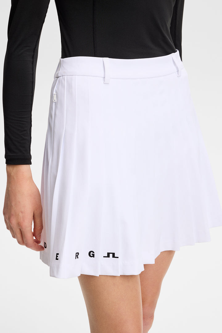J.Lindeberg Women's Nadia Skirt - WHITE