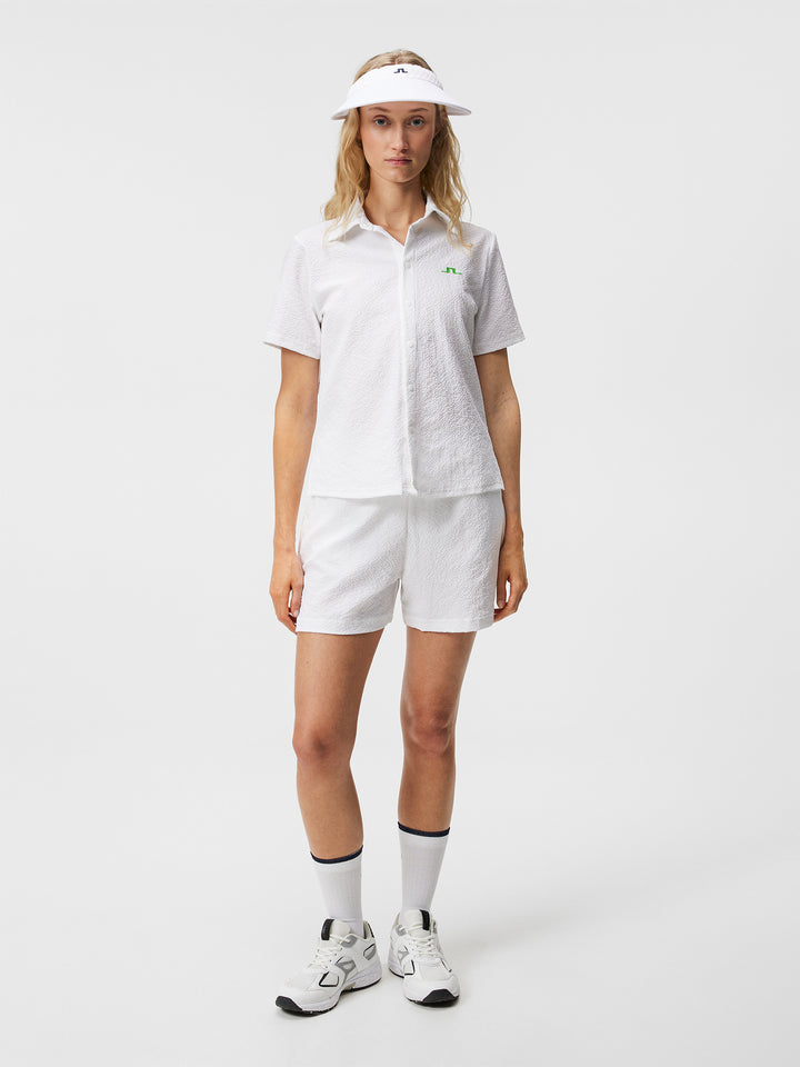 J.Lindeberg Womens Elin Shirt - WHITE
