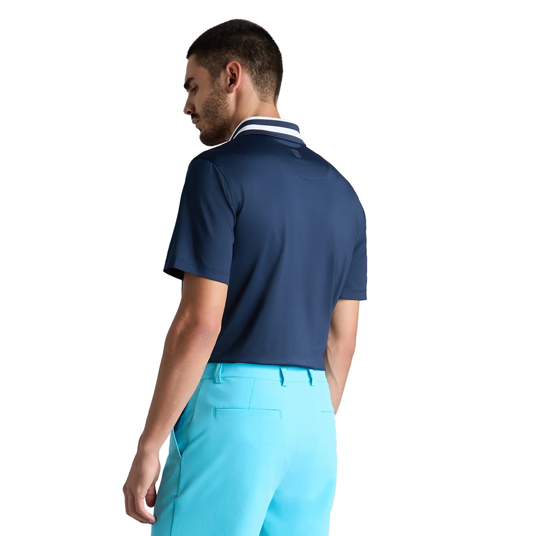 G/FORE MEN'S EMBROIDERED TECH JERSEY POLO - TWILIGHT