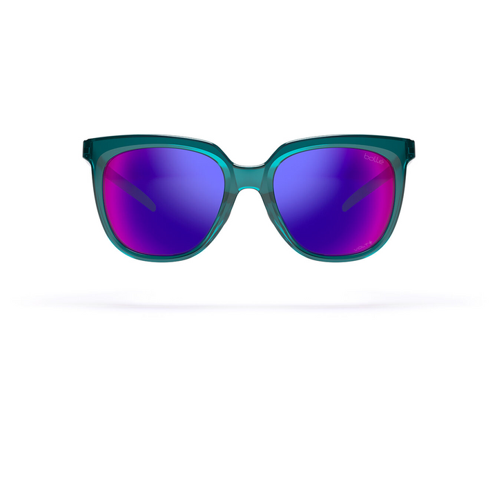 Bolle GLORY Cat Eye Polarized Sunglasses - TEAL SHINY CRYSTAL