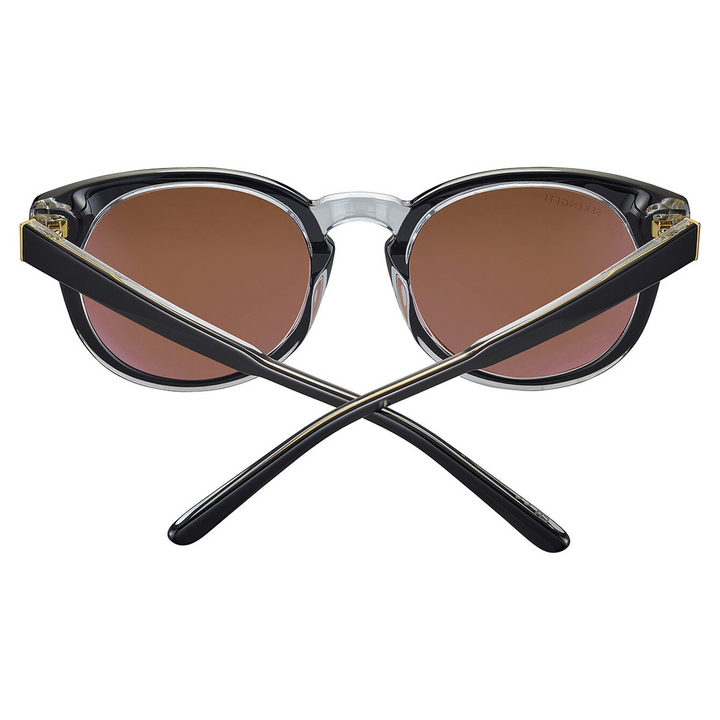 Serengeti HAVAH Polarized Sunglasses - Shiny Black Transparent Layer