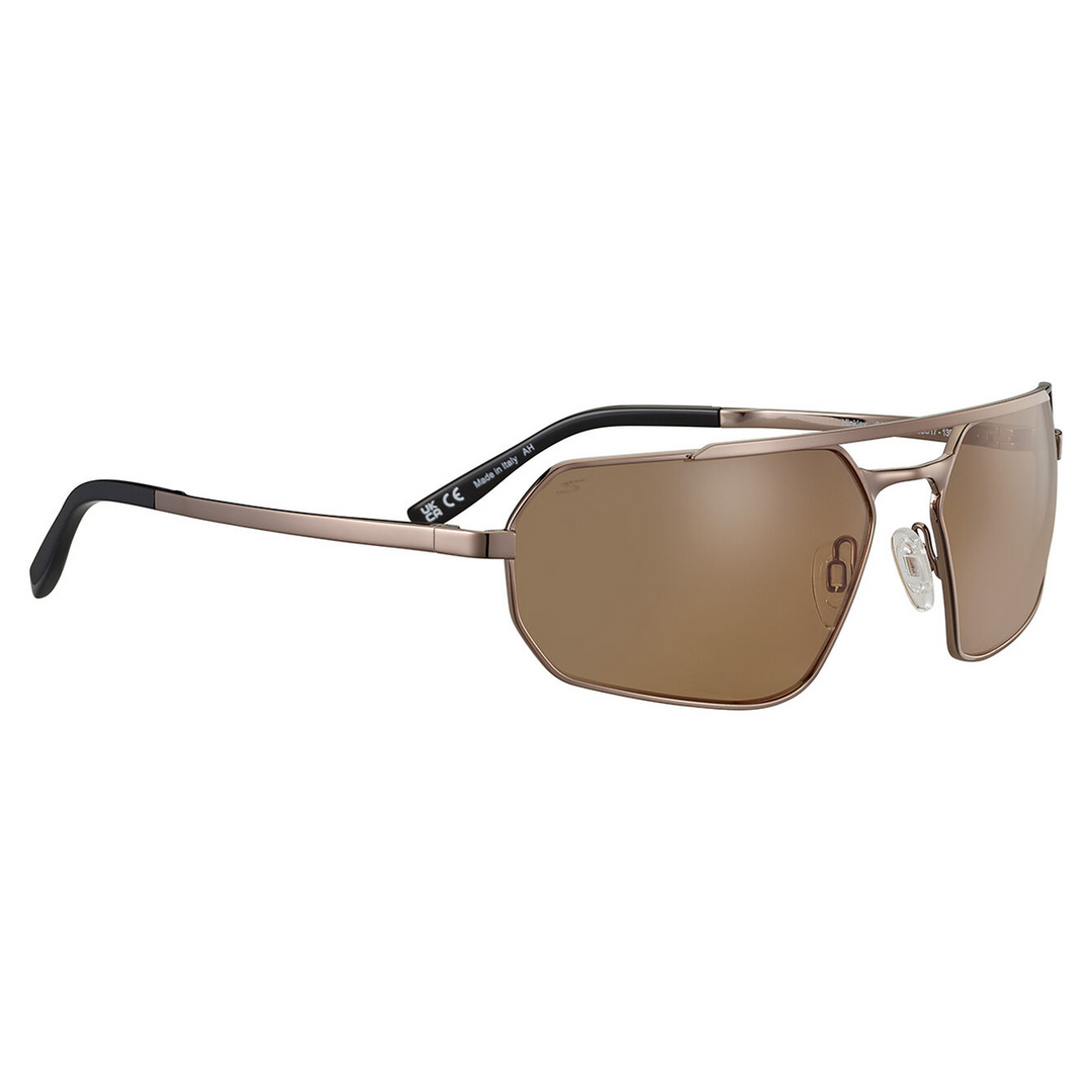 Serengeti HINKLEY Polarized Sunglasses - SHINY BRONZE