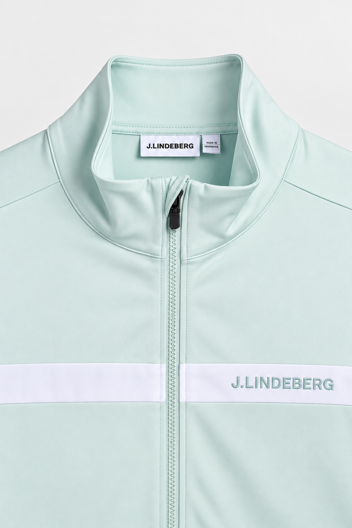 J.Lindeberg Men's Jarvis Mid Layer - SKY LIGHT