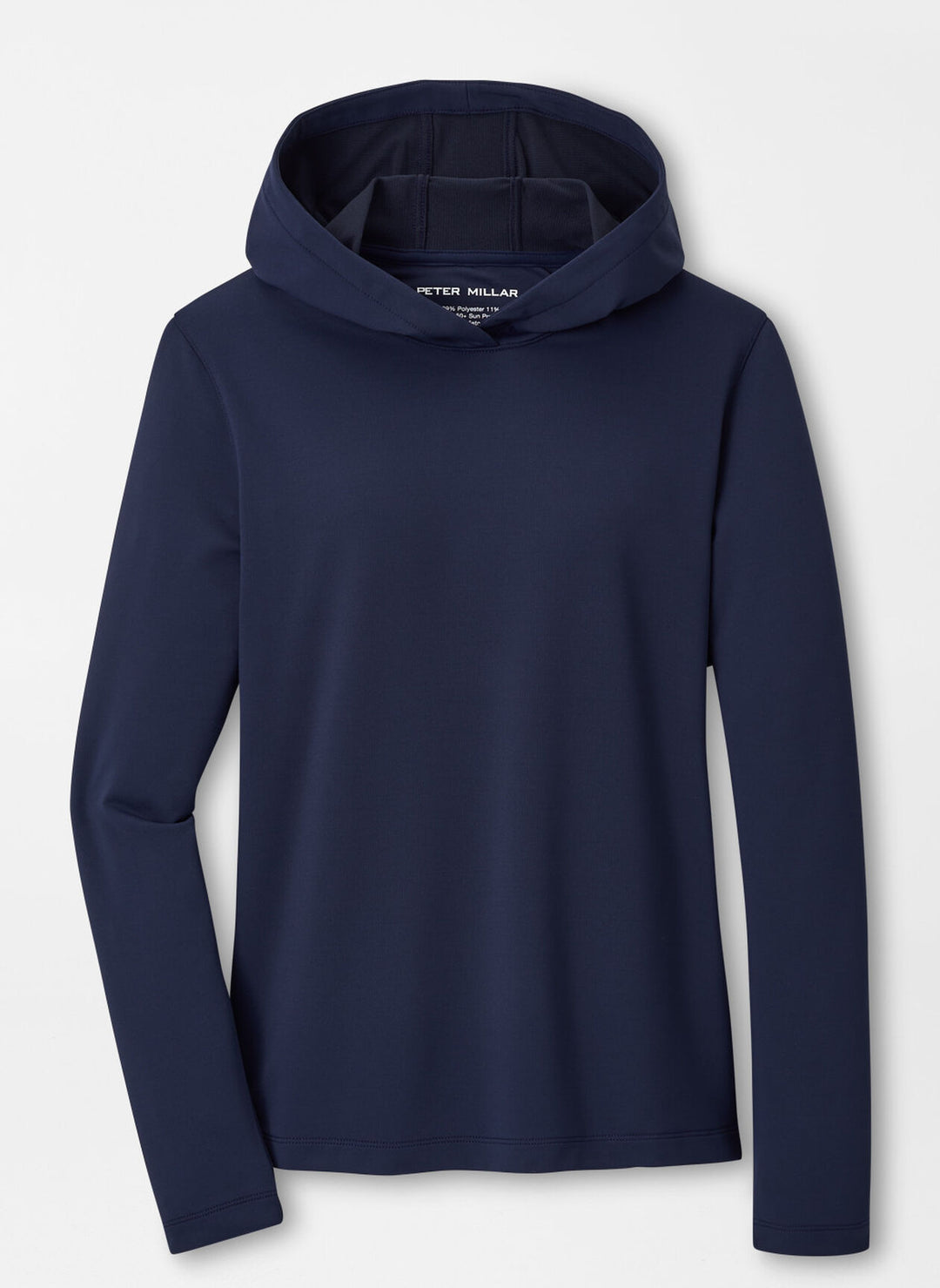 Peter Millar Womens Pine Performance Hoodie - NAVY