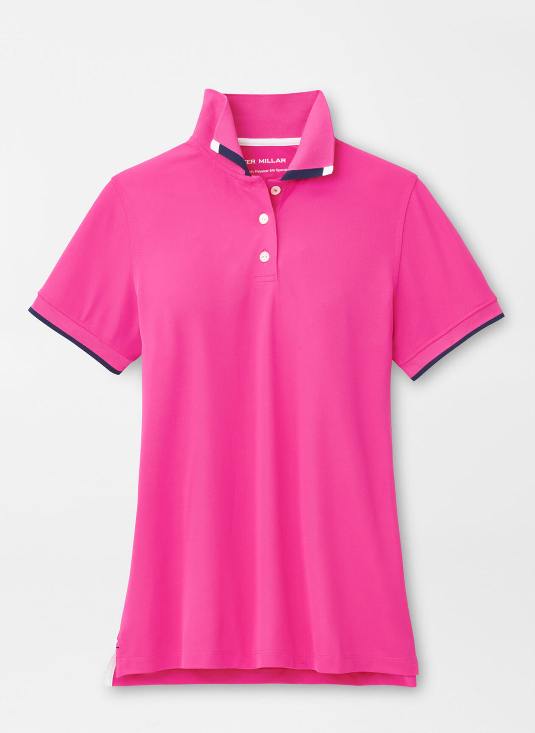 Peter Millar Womens Whitworth Sport Mesh Polo - RASPBERRY PINK