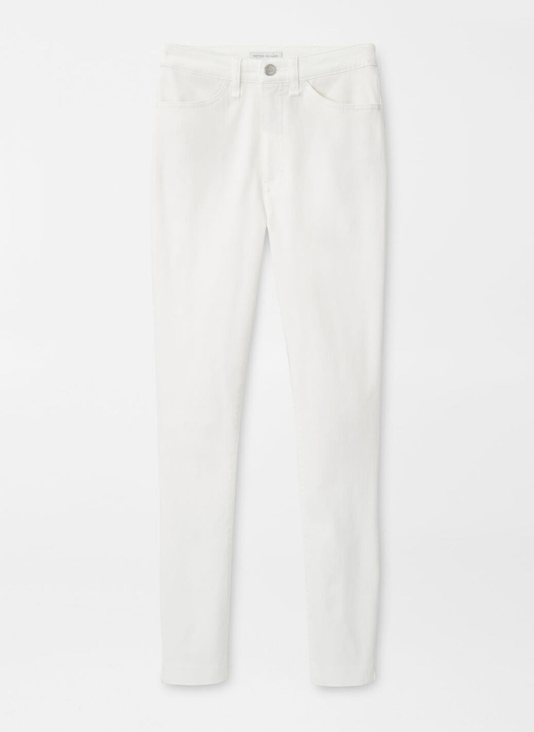 Peter Millar Women's Karlie Stretch Sateen High Rise Pant - WHITE