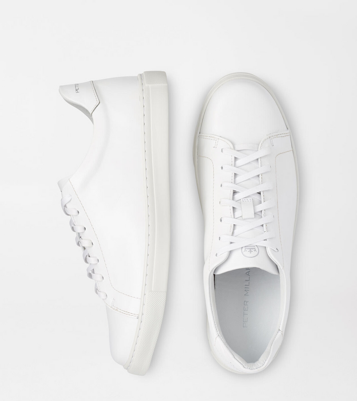 Peter Millar Womens Vantage Lite Sneaker - WHITE