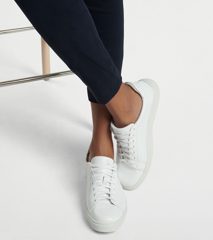Peter Millar Womens Vantage Lite Sneaker - WHITE