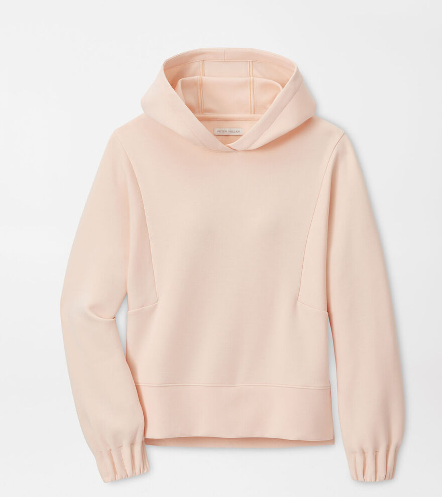 Peter Millar Womens Flora Knit Hoodie - ROSEWATER