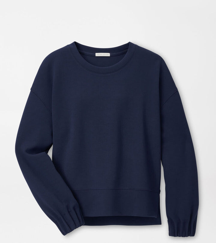 Peter Millar Womens Flora Knit Crewneck - NAVY