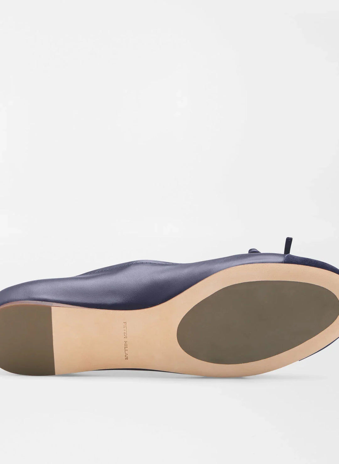Peter Millar Womens Promenade Ballet Flat - NAVY