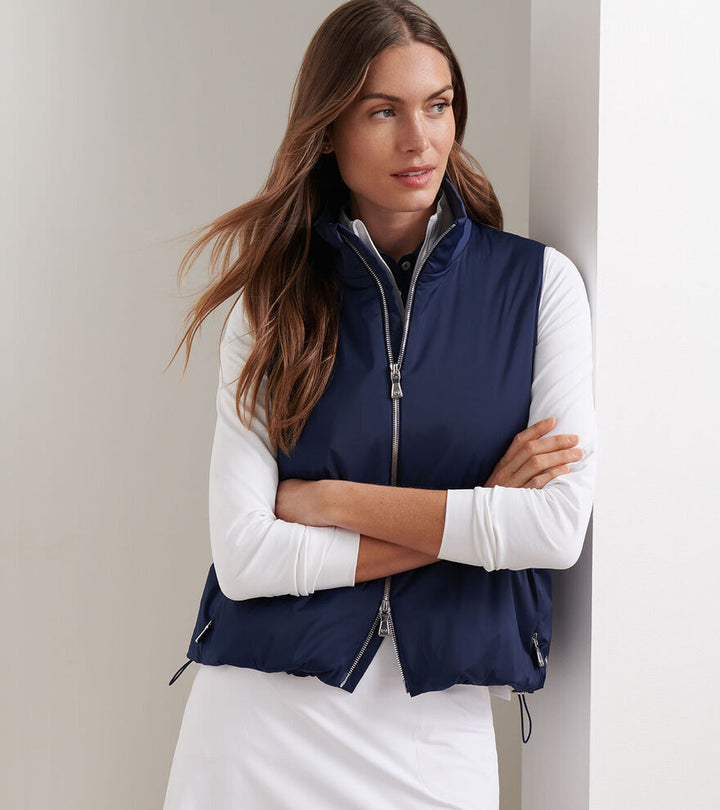 Peter Millar Women's Robinson Insulated Vest - NAVY