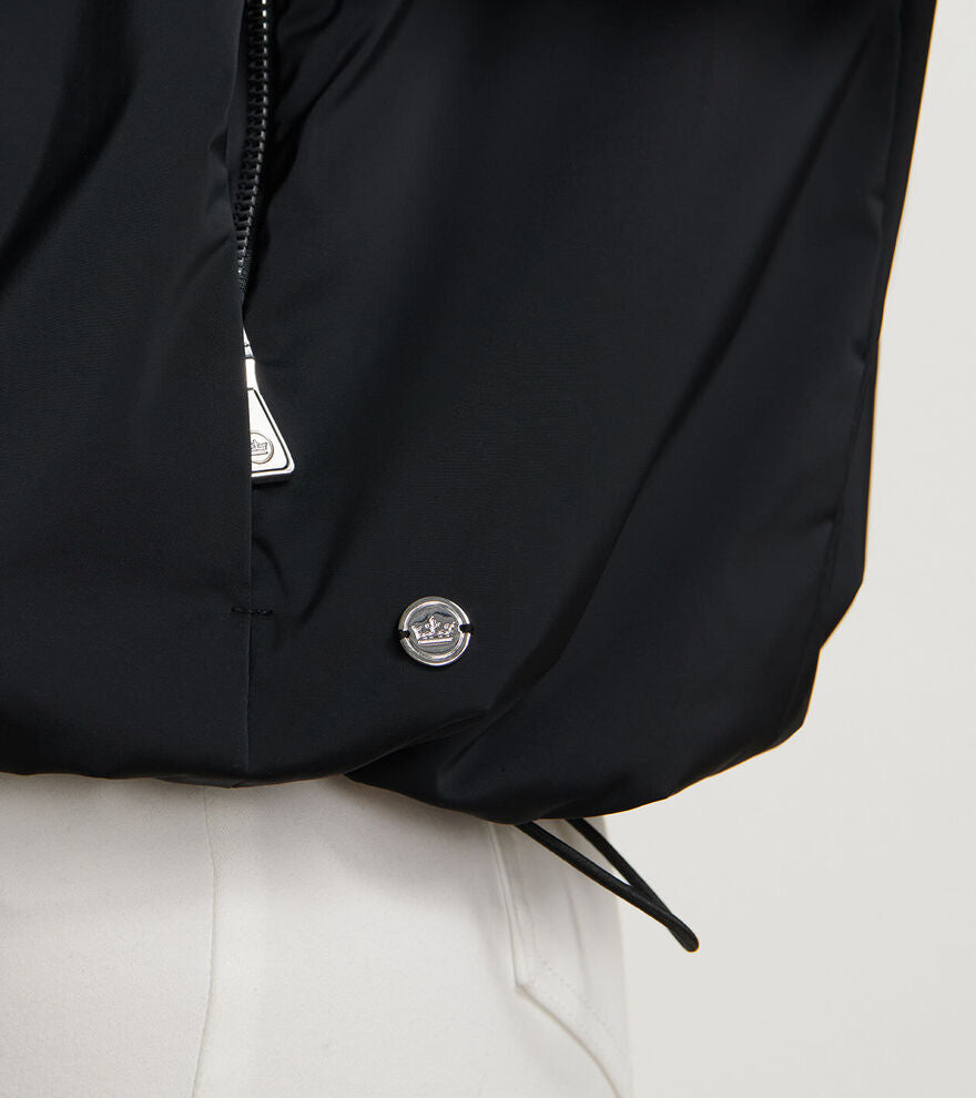 Peter Millar Women's Robinson Insulated Jacket With Hood - BLACK
