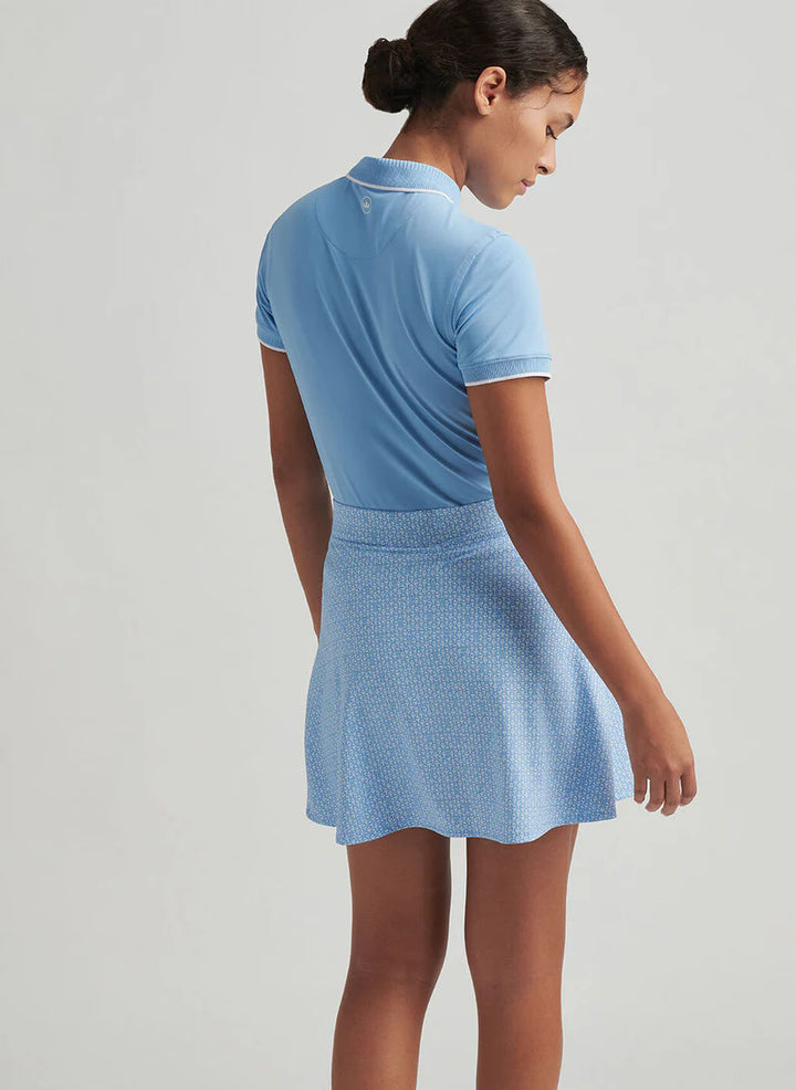 Peter Millar Women's MAR-TEE-NI BREAK SALLY TRIM SKORT - SAPPHIRE