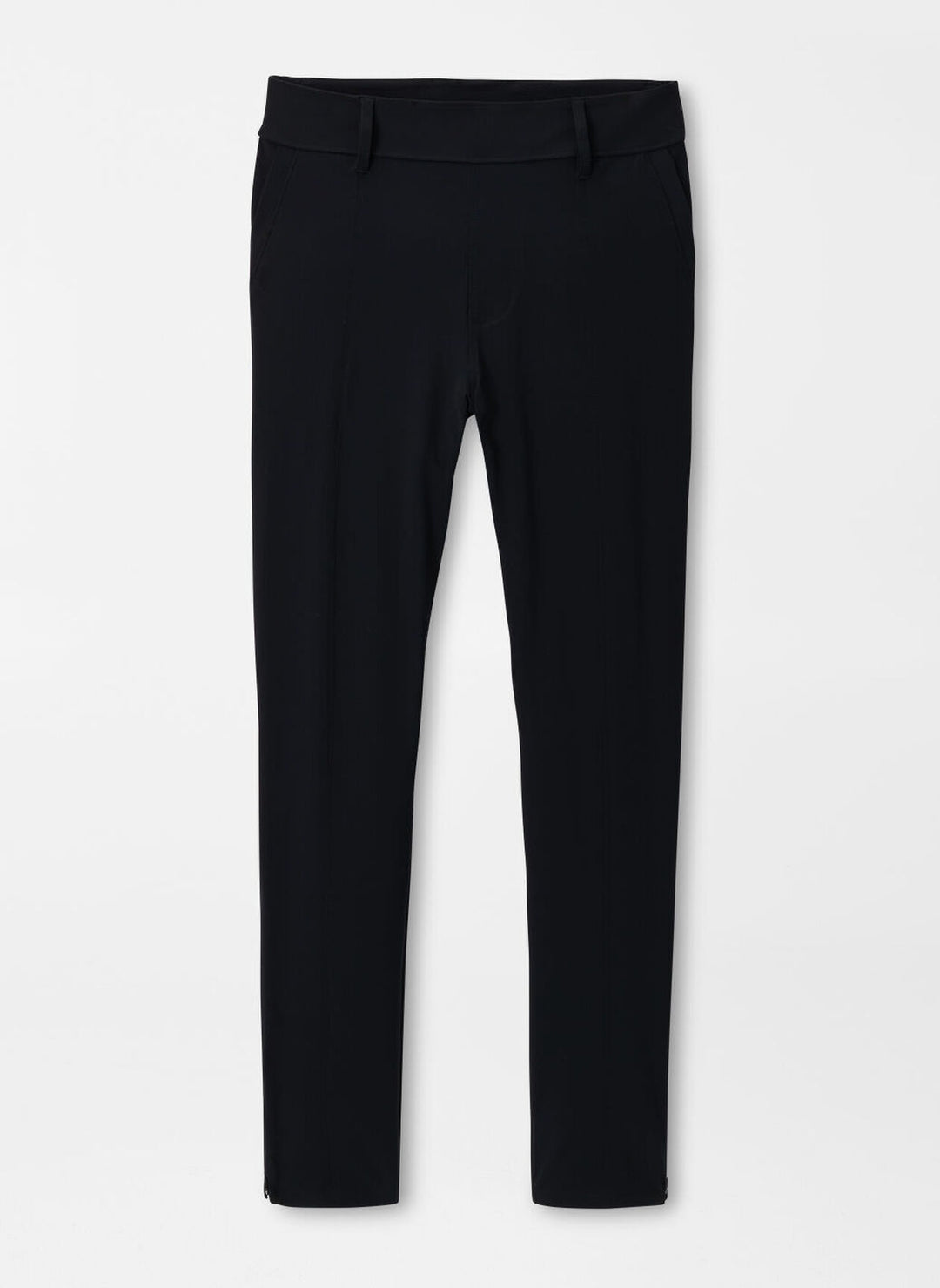 Peter Millar Womens Bingham High Stretch Ankle Pant - Black
