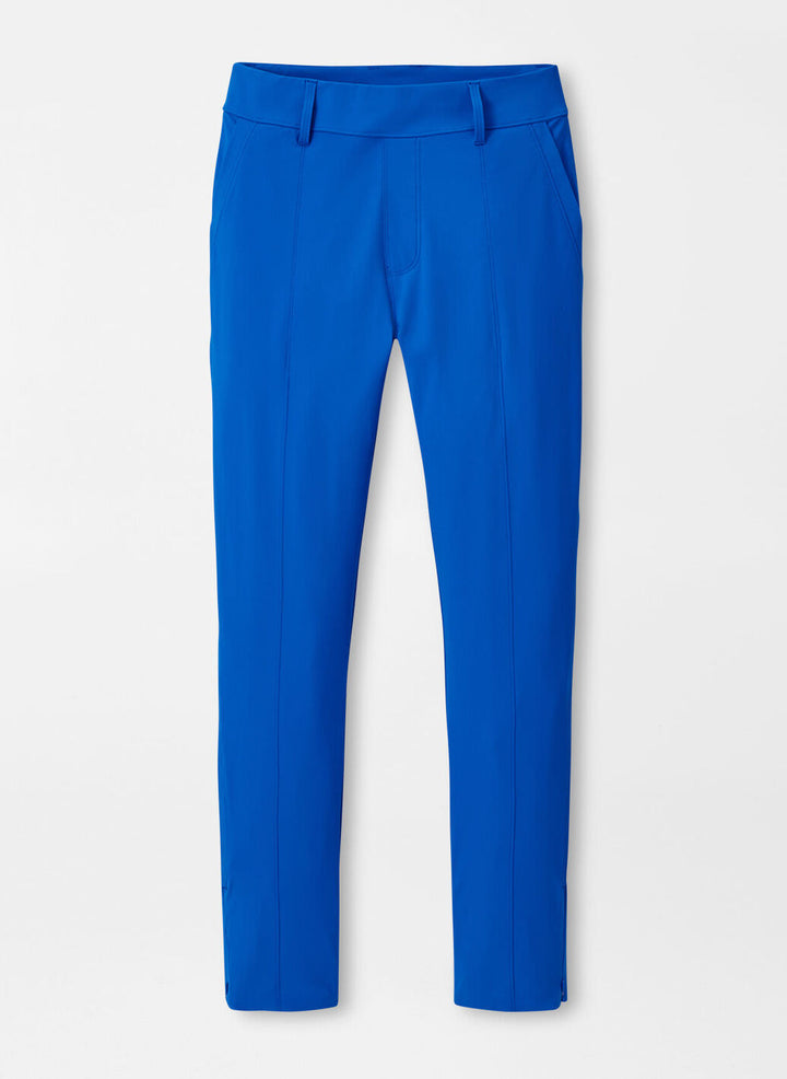 Peter Millar Womens Bingham High Stretch Ankle Pant - Sapphire