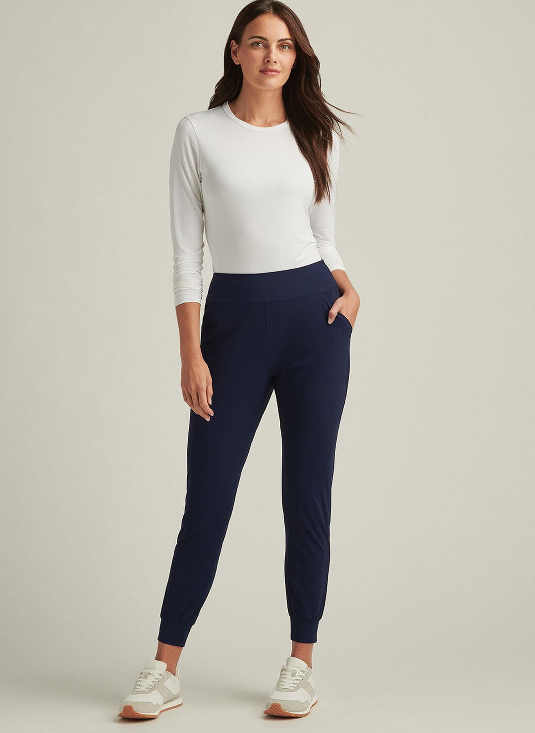 Peter Millar Womens Bingham Performance Jogger - Navy