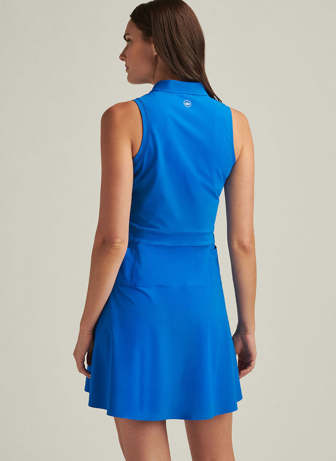 Peter Millar Womens Bingham Sleeveless Sport Dress - Sapphire