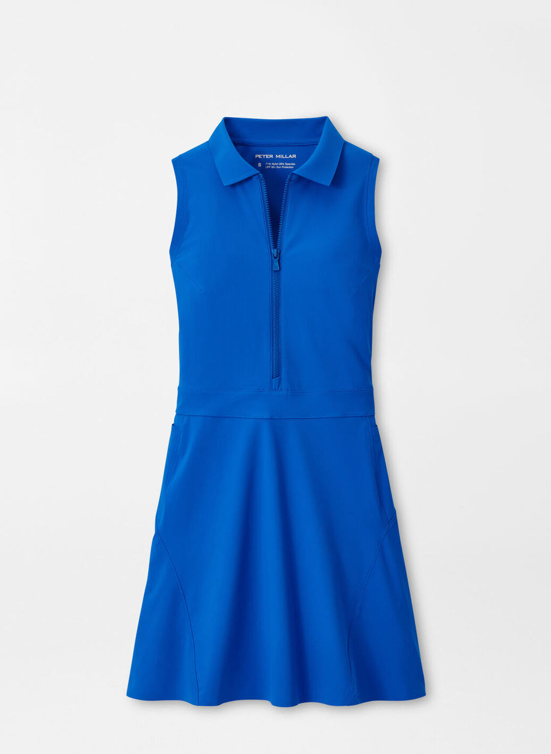 Peter Millar Womens Bingham Sleeveless Sport Dress - Sapphire