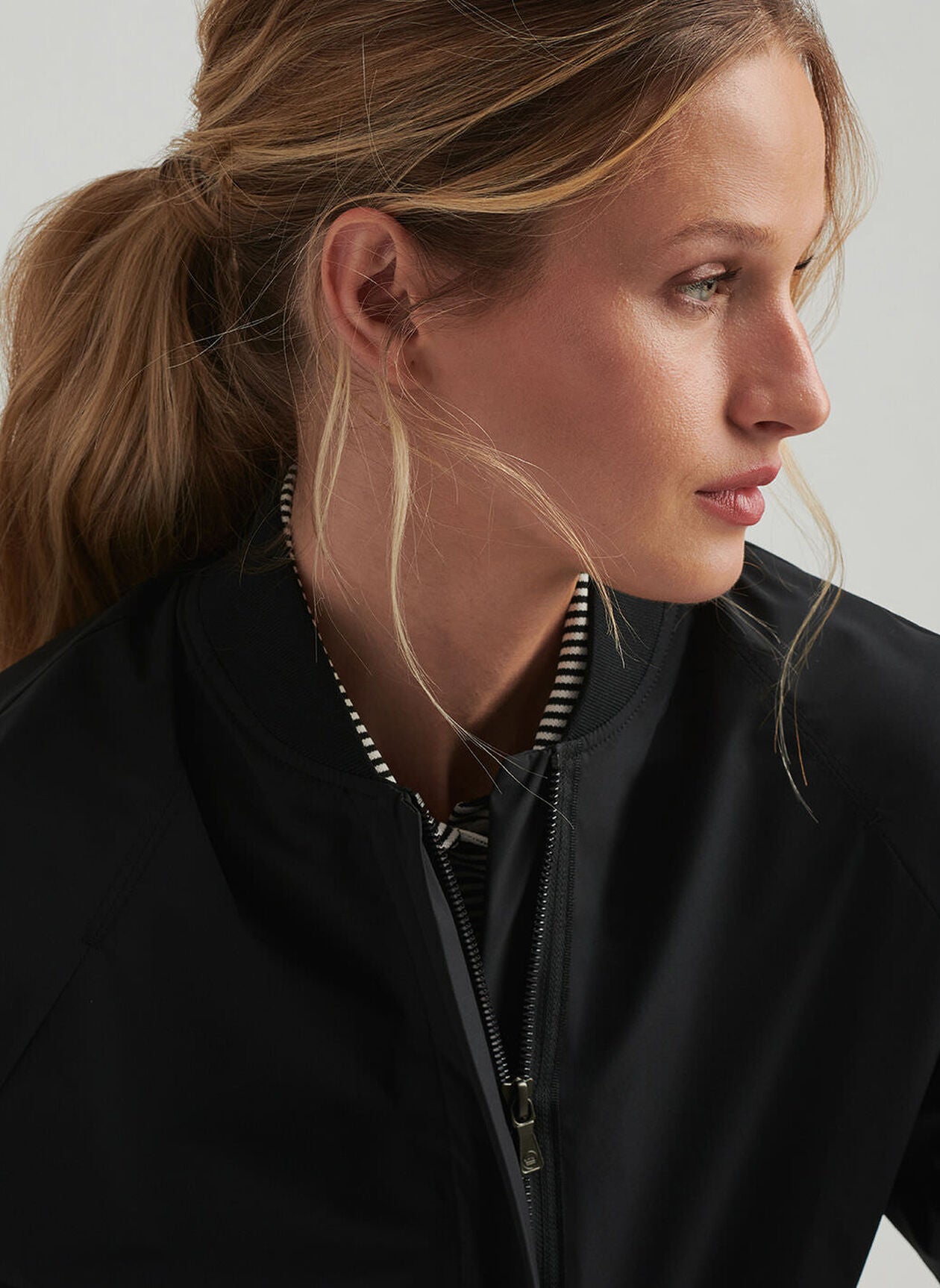 Peter Millar Womens Ceres Blouson Zip Jacket - Black