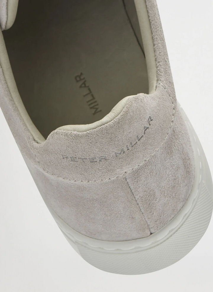 PETER MILLAR Women's Vantage Lite Suede Sneaker - PEARL GREY