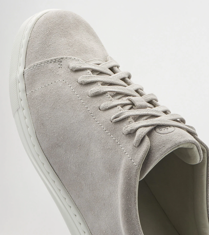 PETER MILLAR Women's Vantage Lite Suede Sneaker - PEARL GREY