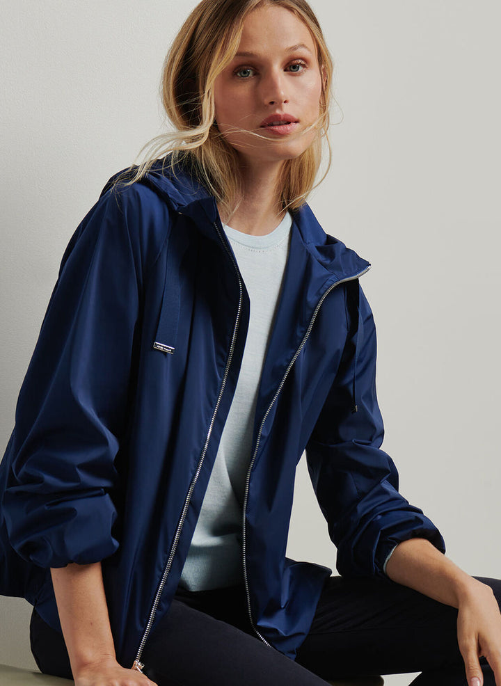 Peter Millar Womens Robinson Jacket With Hood - Navy