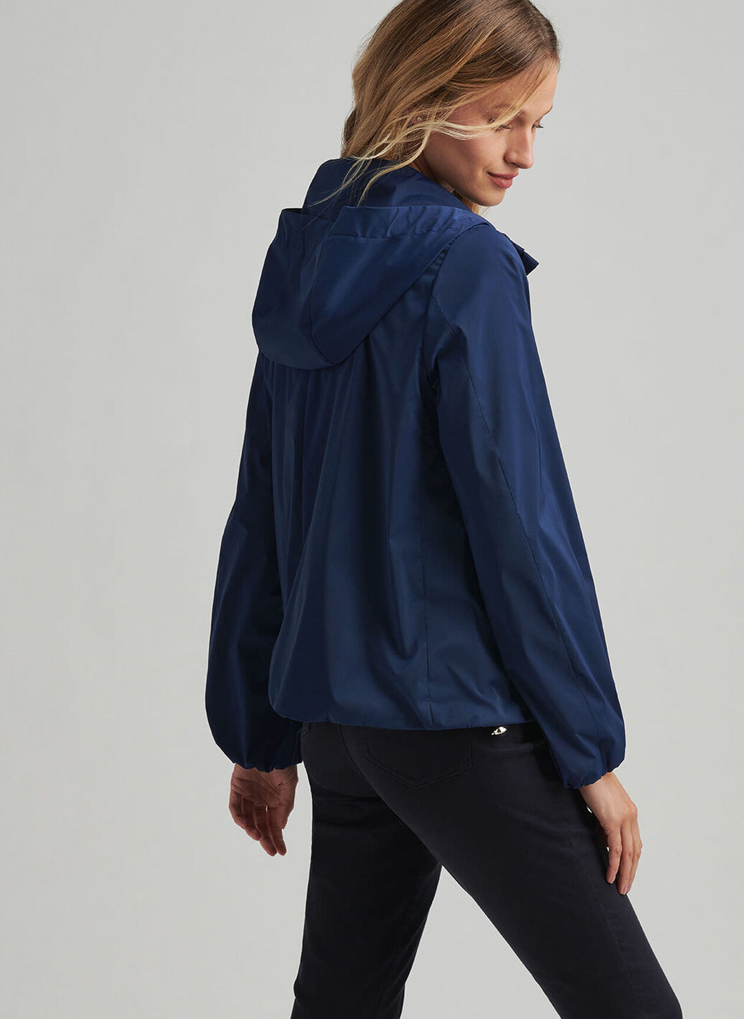 Peter Millar Womens Robinson Jacket With Hood - Navy