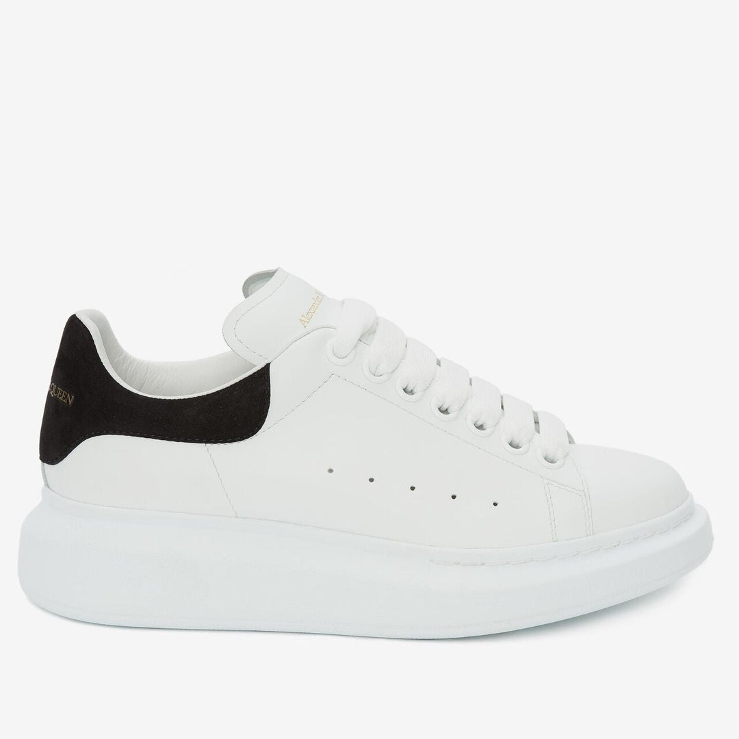 Alexander McQueen Womens Oversized Sneaker - WHITE/BLACK