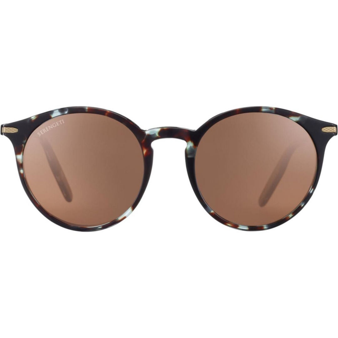 Serengeti LEONORA Polarized Driver Sunglasses - SHINY BLUE TORTOISE