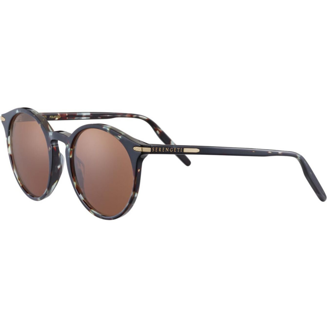 Serengeti LEONORA Polarized Driver Sunglasses - SHINY BLUE TORTOISE