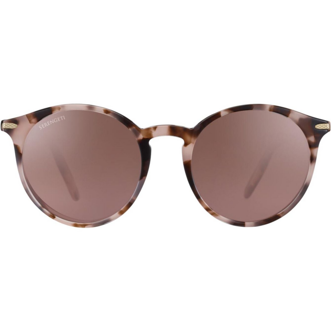 Serengeti LEONORA Polarized Driver Sunglasses - SHINY PINK TORTOISE