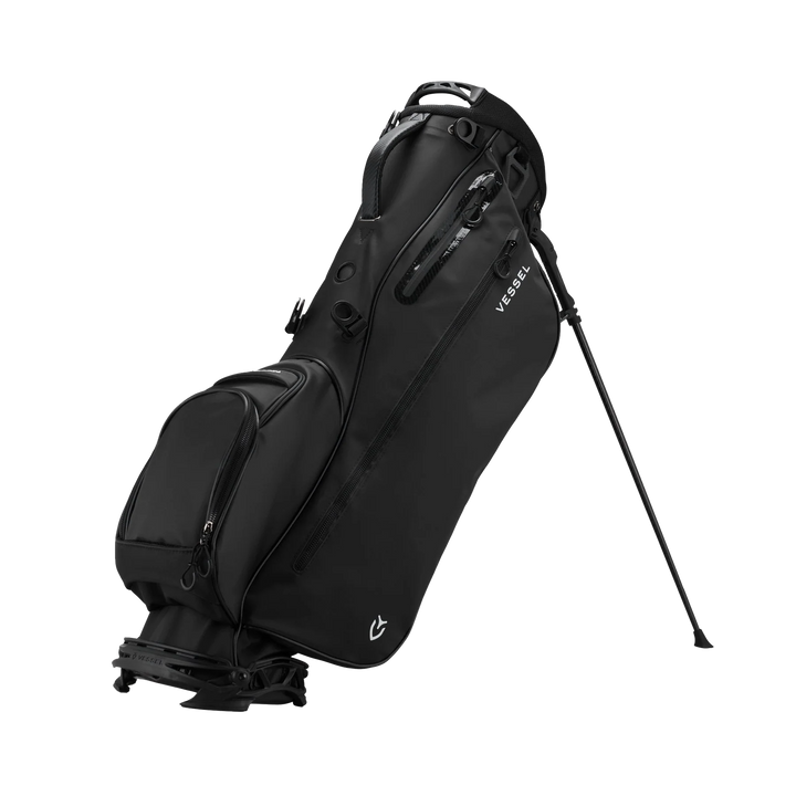 VESSEL MEN'S LITE STAND BAG - BLACK