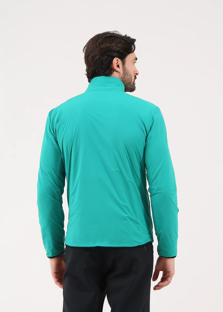 Chervo Men's MADERA Pro-Therm® Reversible Wind Jacket - GREEN / BLACK
