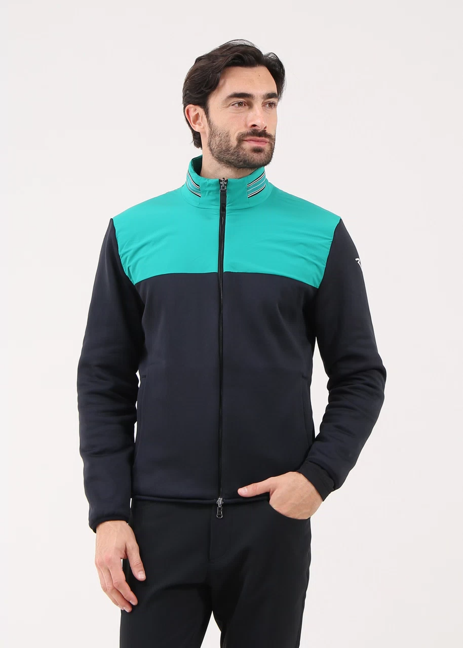 Chervo Men's MADERA Pro-Therm® Reversible Wind Jacket - GREEN / BLACK