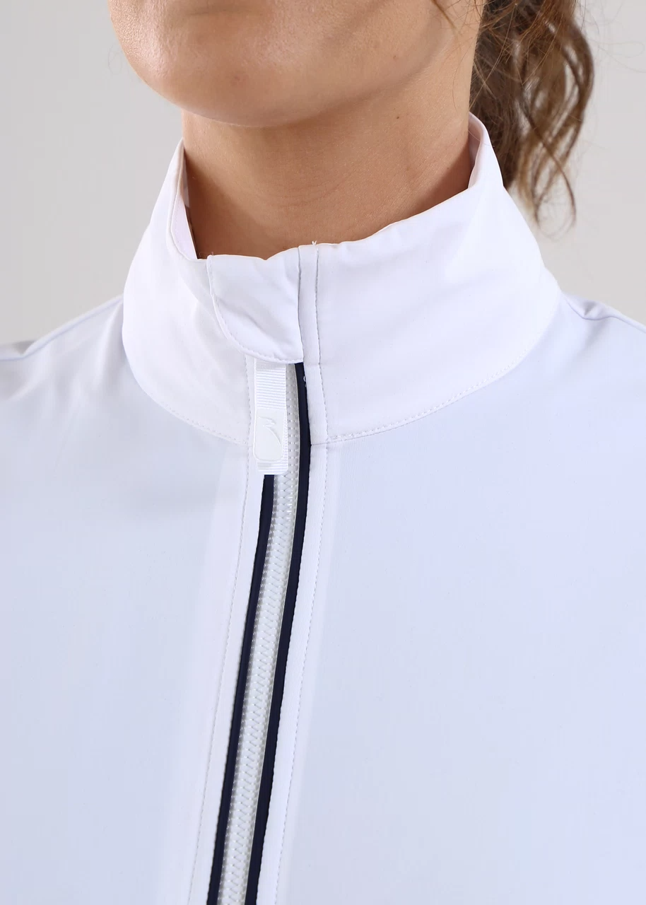 Chervo Women's MANO Jersey Wind Jacket - WHITE