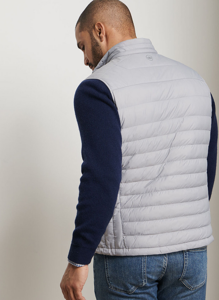 Peter Millar Mens Classic Fit All course Vest - GALE GREY