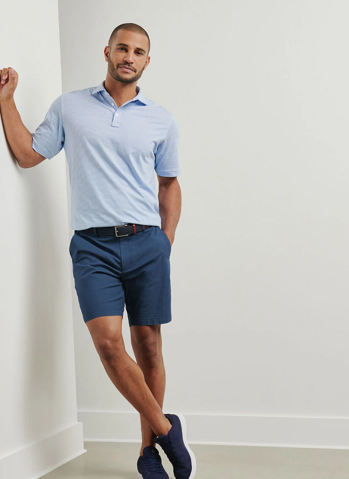 Peter Millar Men's Classic Fit Crown Comfort Short - WASHED NAVY