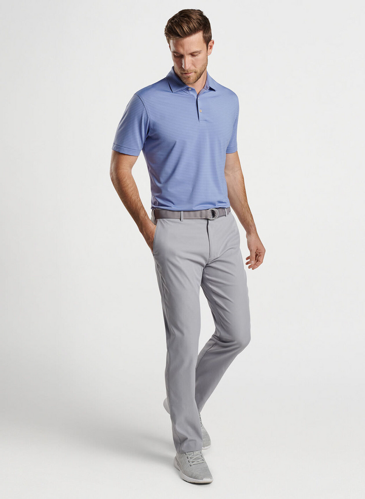 Peter Millar Mens Classic Fit Raleigh Performance Trouser - GALE GREY