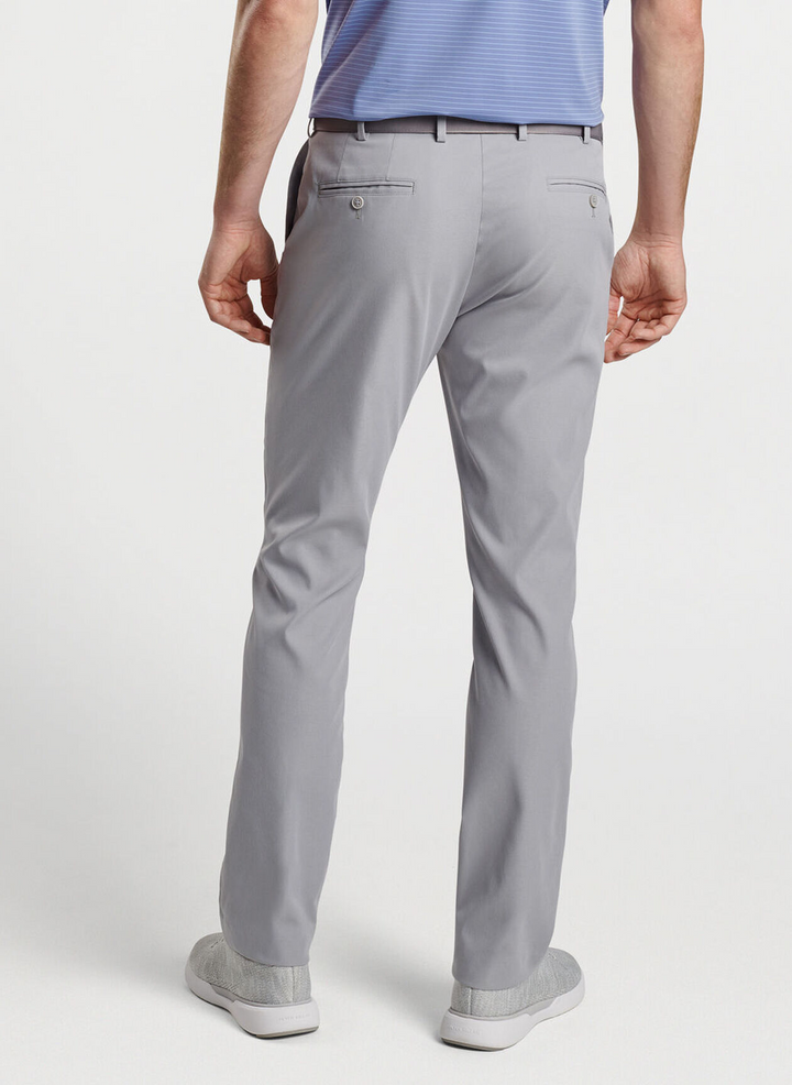 Peter Millar Mens Classic Fit Raleigh Performance Trouser - GALE GREY