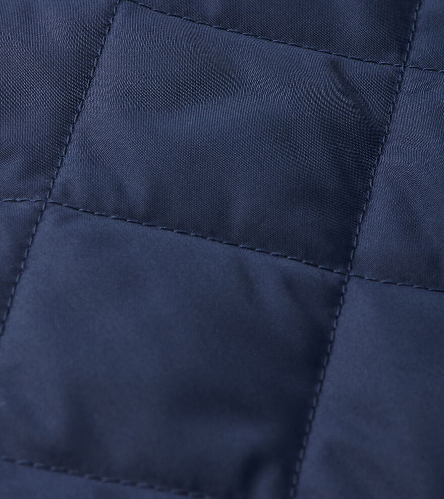 Peter Millar Men's CLASSIC FIT Suffolk Quilted Travel Coat - NAVY