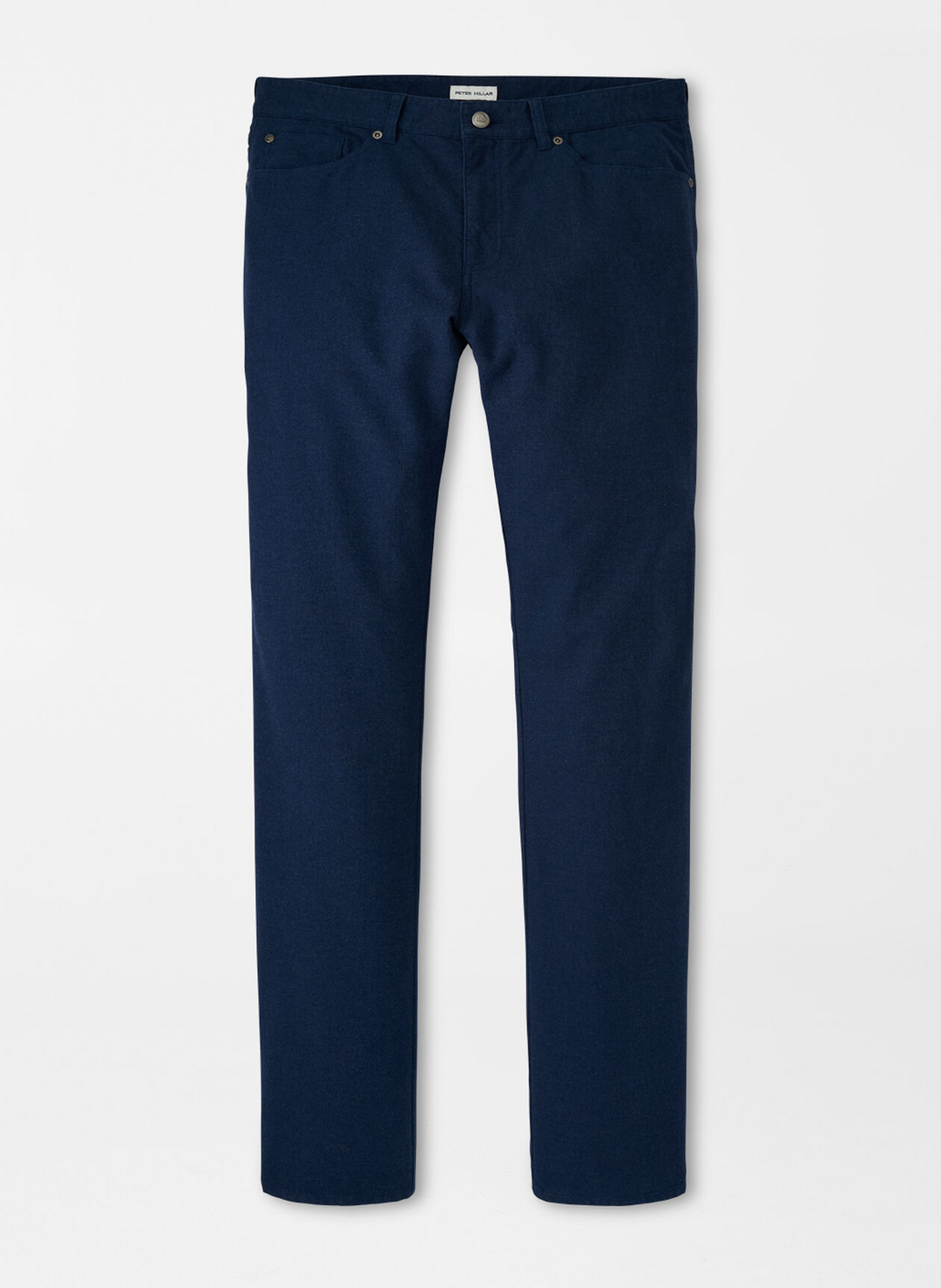 Peter Millar Men's Classic Fit Mountanside Flannel Five Pocket Pant - ATLANTIC BLUE